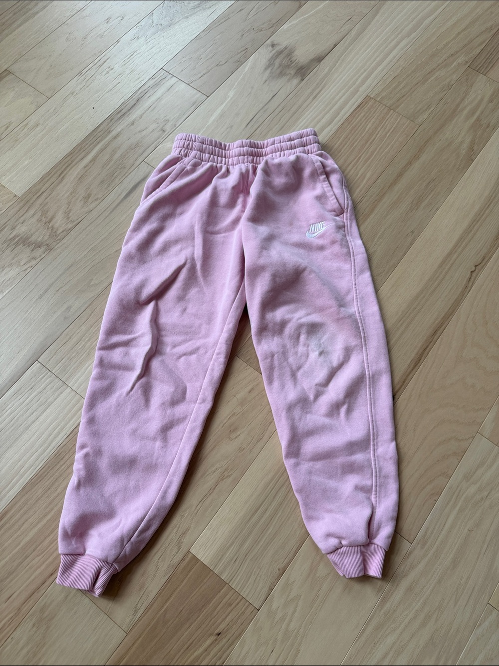 Nike Youth Light Pink Fleece Joggers